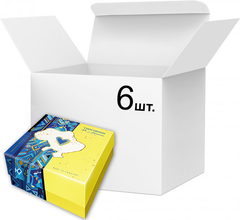 A pack of 6 boxes of Chocoboom candies "We are from Ukraine"